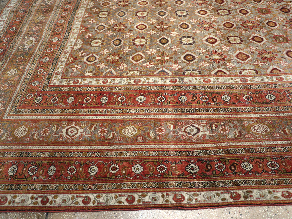 Antique Persian Bidjar Carpet, No.27758 - Galerie Shabab