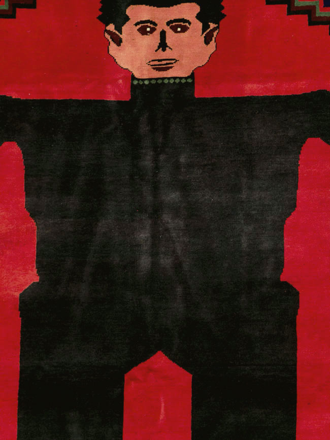 Contemporary Pictorial Rug of Frankenstein, No.27761 - Galerie Shabab