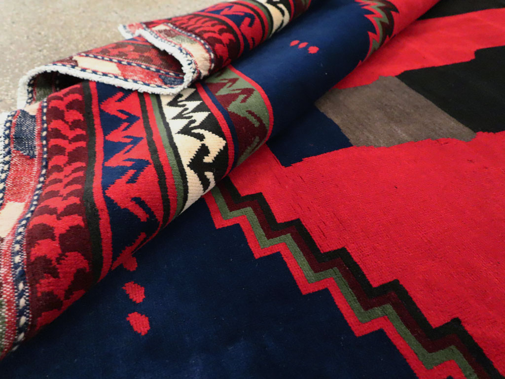 Contemporary Pictorial Rug of Frankenstein, No.27761 - Galerie Shabab