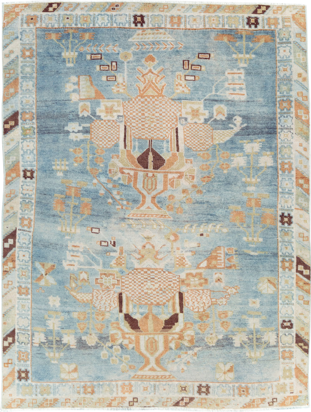 Vintage Persian Afshar Rug, No.27779 - Galerie Shabab