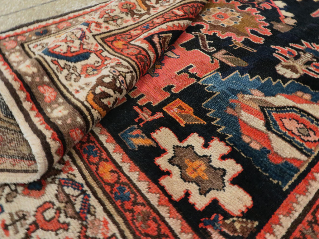 Antique Persian Malayer Accent Rug, No.27797 - Galerie Shabab