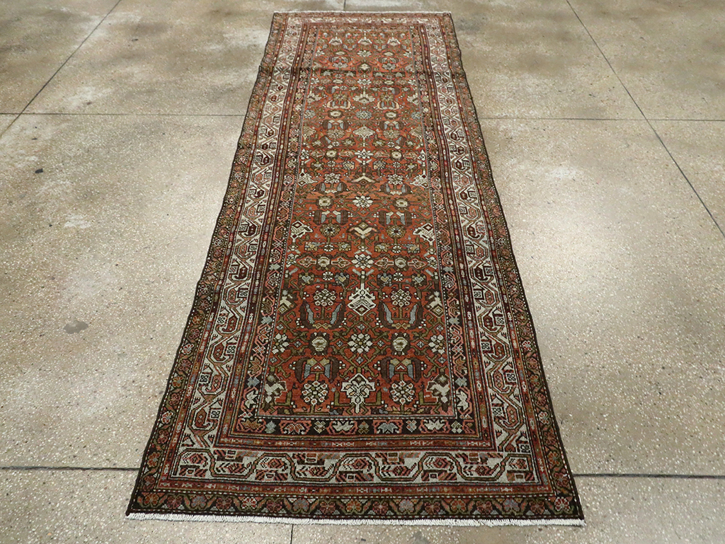 Antique Persian Malayer Runner, No.27801 - Galerie Shabab