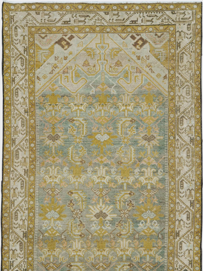 Vintage Persian Malayer Runner, No.27804 - Galerie Shabab