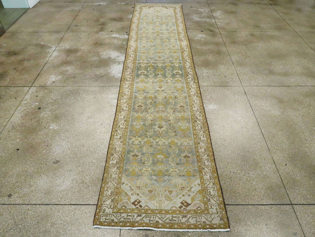 Vintage Persian Malayer Runner, No.27804 - Galerie Shabab