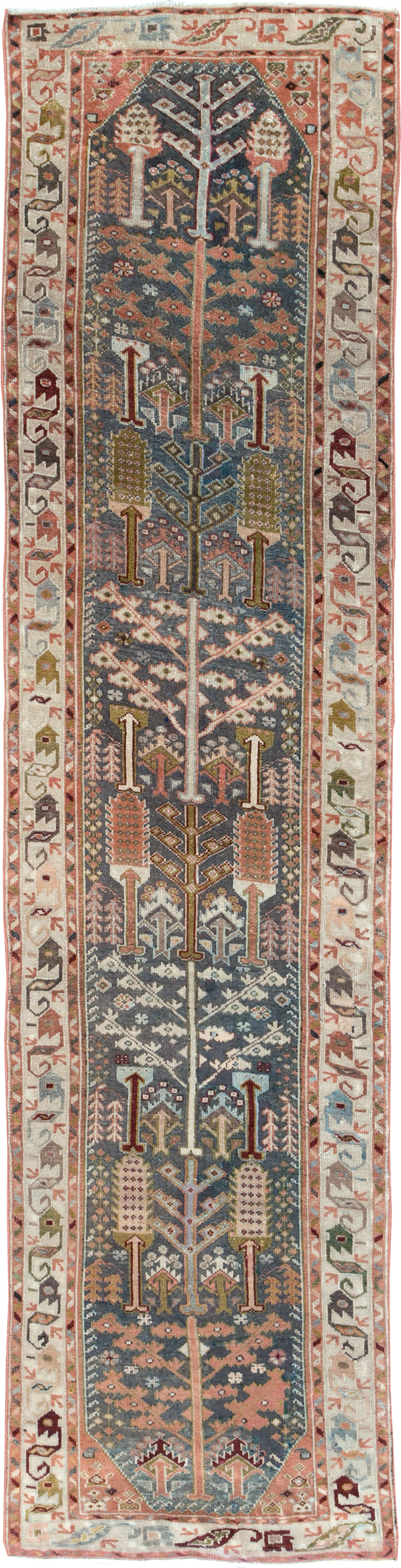 Vintage Persian Malayer Runner, No.27805 - Galerie Shabab