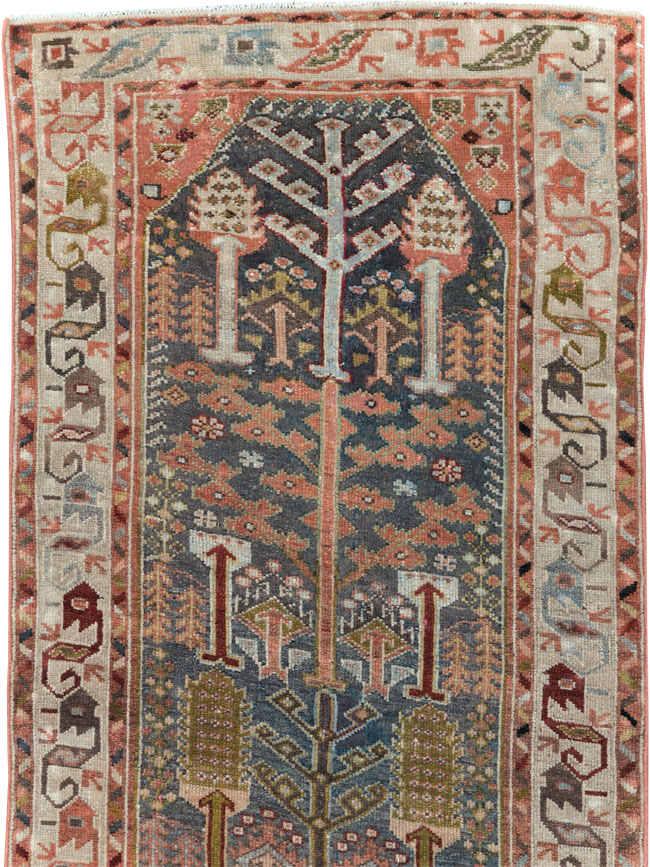 Vintage Persian Malayer Runner, No.27805 - Galerie Shabab