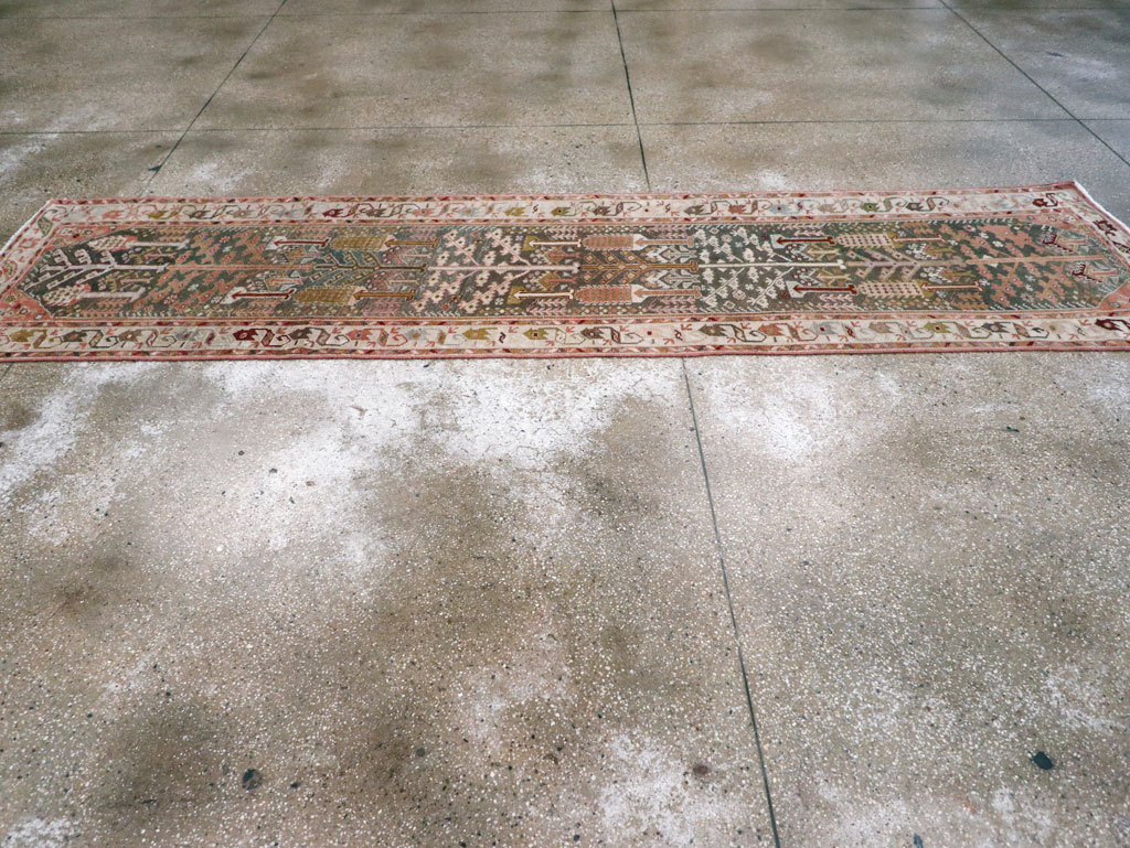 Vintage Persian Malayer Runner, No.27805 - Galerie Shabab