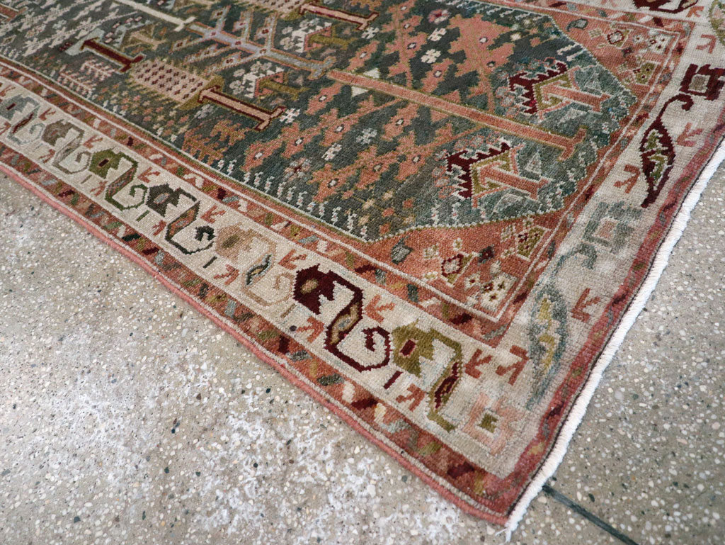 Vintage Persian Malayer Runner, No.27805 - Galerie Shabab