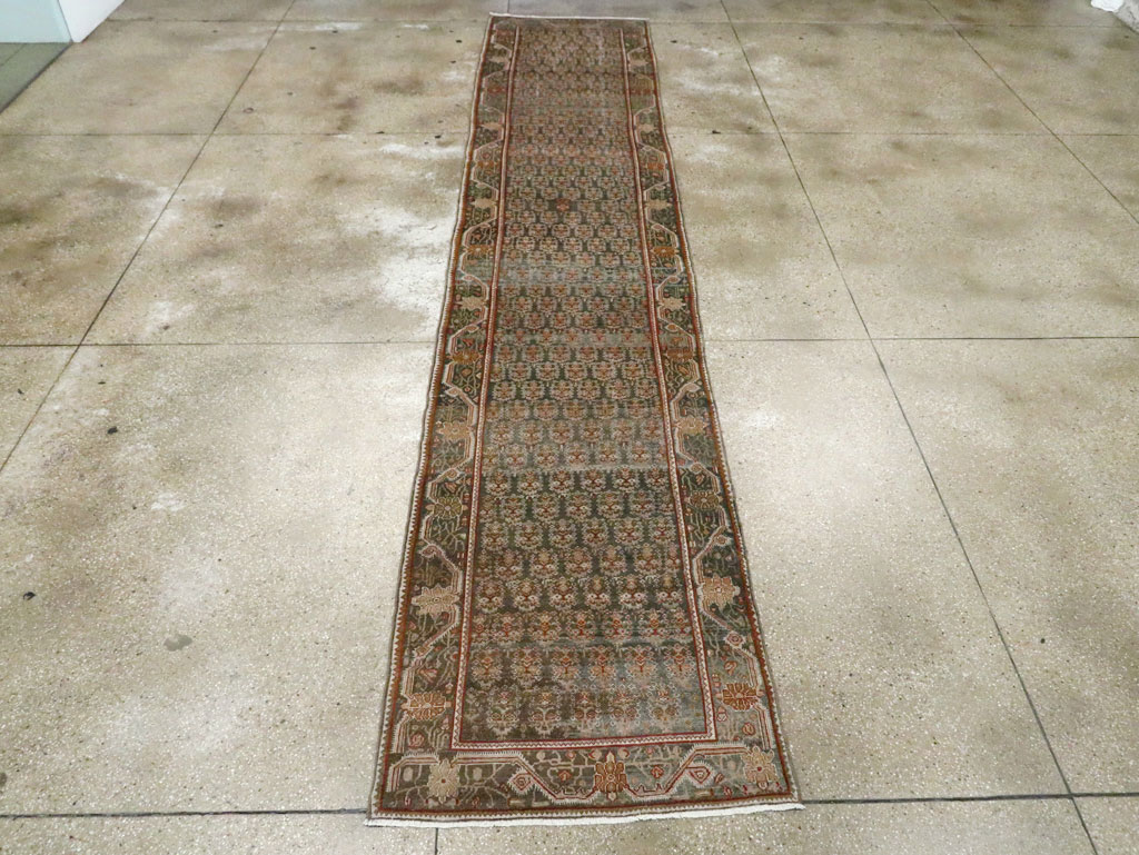 Antique Persian Malayer Runner, No.27807 - Galerie Shabab