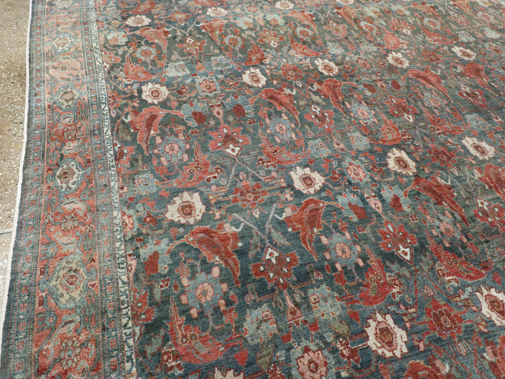 Antique Persian Senneh Malayer Carpet, No.27812 - Galerie Shabab