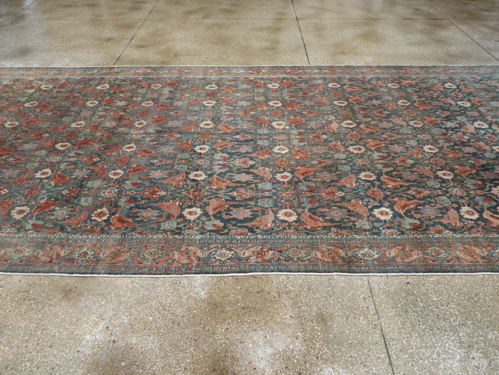 Antique Persian Senneh Malayer Carpet, No.27812 - Galerie Shabab