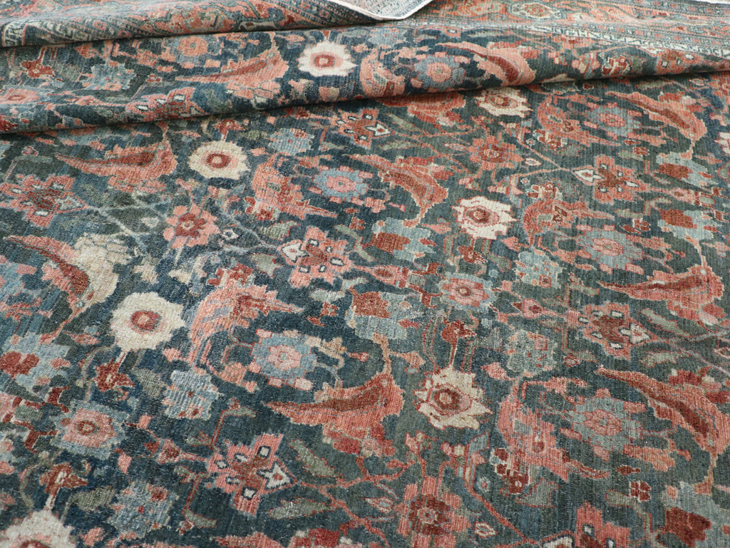 Antique Persian Senneh Malayer Carpet, No.27812 - Galerie Shabab
