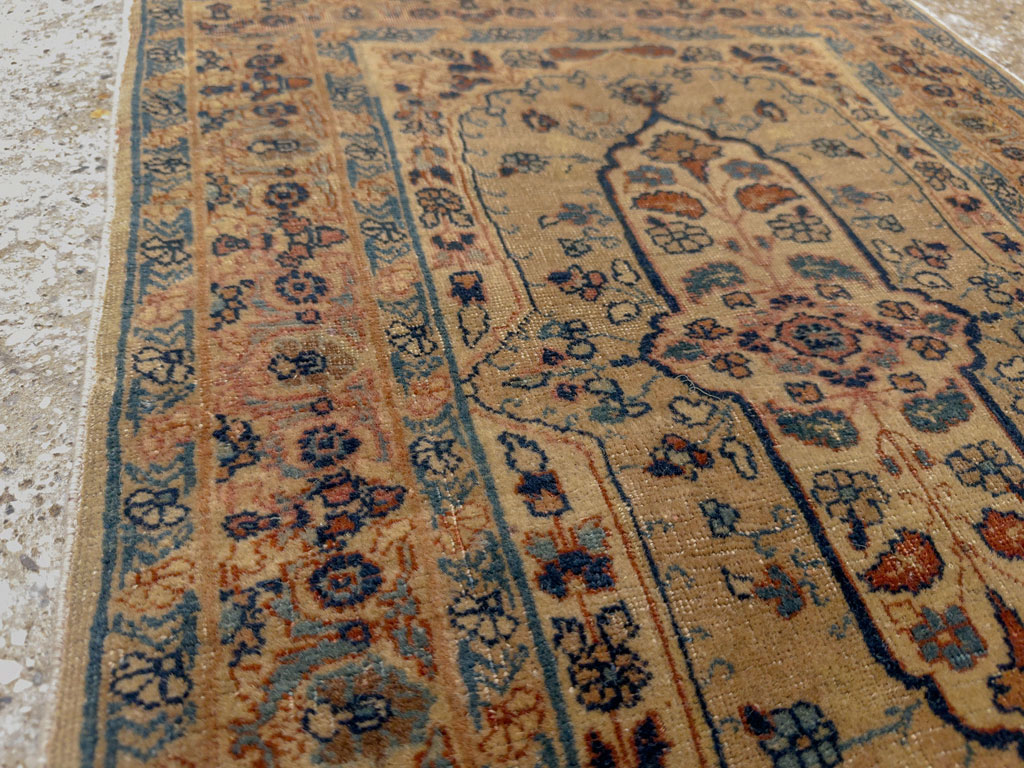 Antique Persian Tabriz Hagi Jalili Rug, No.27813 - Galerie Shabab