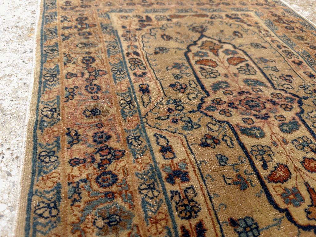 Antique Persian Tabriz Hagi Jalili Rug, No.27813 - Galerie Shabab