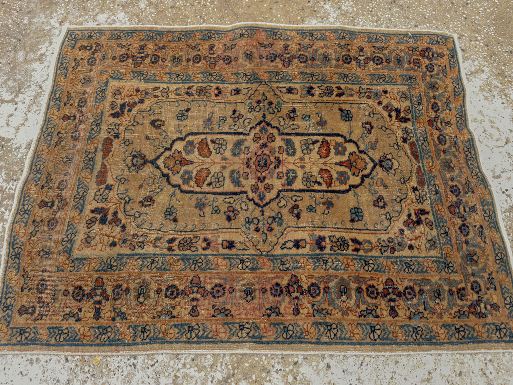 Antique Persian Tabriz Hagi Jalili Rug, No.27813 - Galerie Shabab
