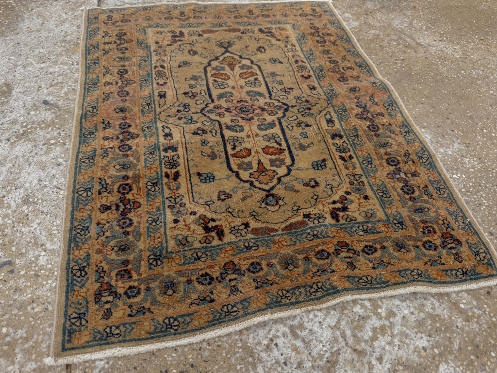 Antique Persian Tabriz Hagi Jalili Rug, No.27813 - Galerie Shabab