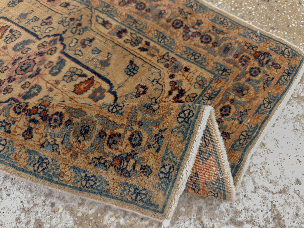 Antique Persian Tabriz Hagi Jalili Rug, No.27813 - Galerie Shabab