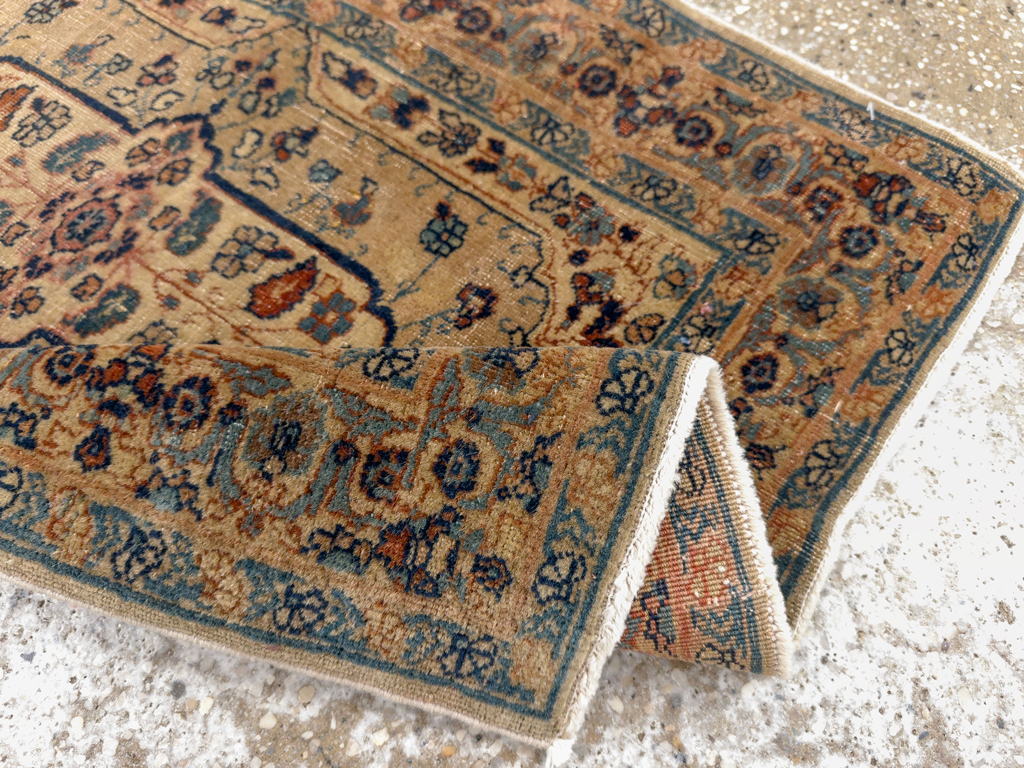 Antique Persian Tabriz Hagi Jalili Rug, No.27813 - Galerie Shabab