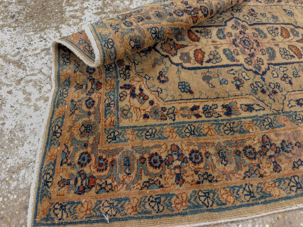 Antique Persian Tabriz Hagi Jalili Rug, No.27813 - Galerie Shabab