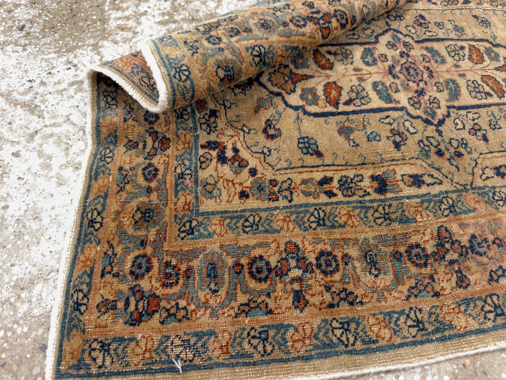 Antique Persian Tabriz Hagi Jalili Rug, No.27813 - Galerie Shabab