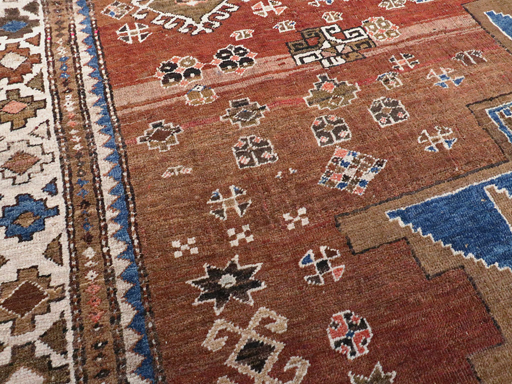Vintage  Caucasian Kazak Rug, No.27814 - Galerie Shabab