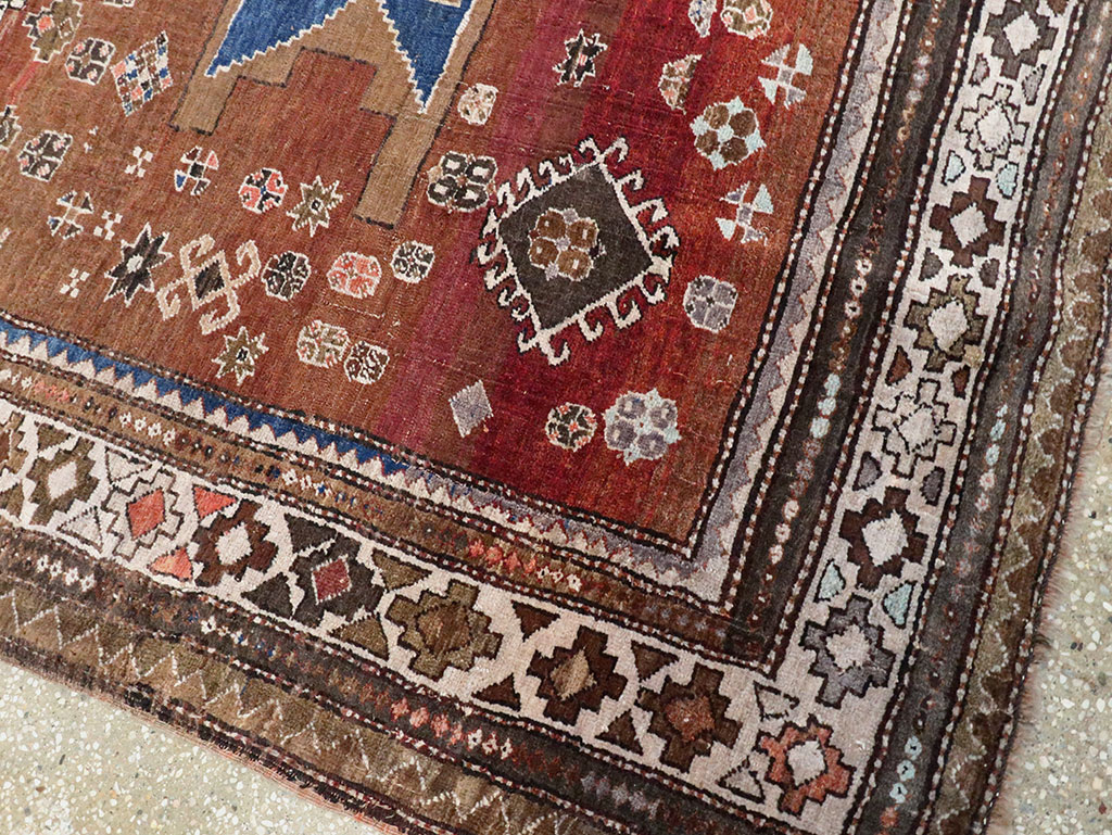 Vintage  Caucasian Kazak Rug, No.27814 - Galerie Shabab