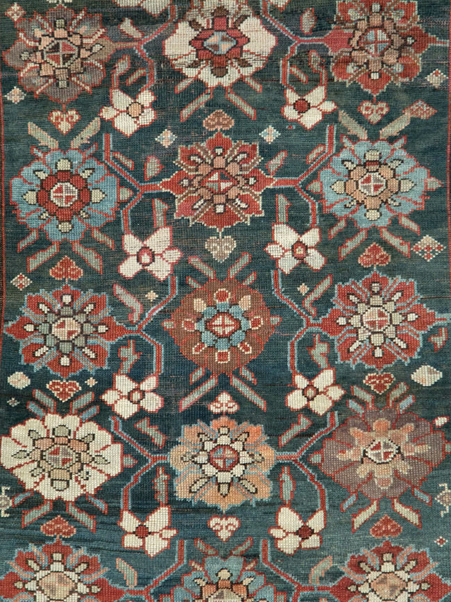 Antique Persian Kurd Gallery Rug, No.27820 - Galerie Shabab