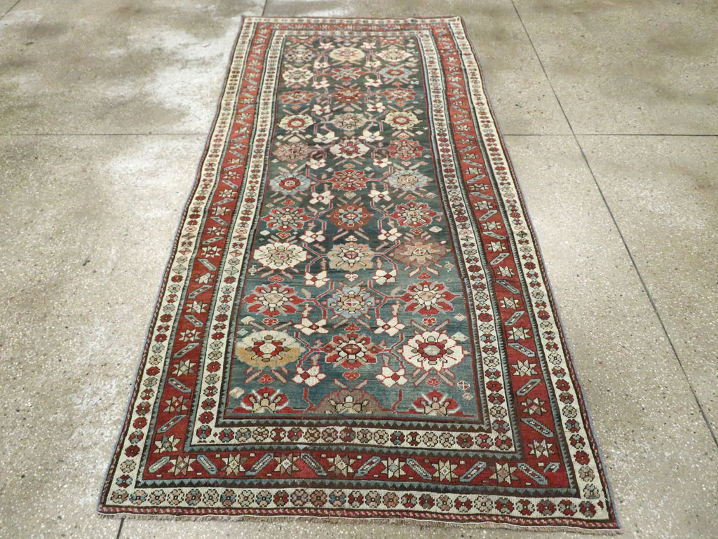 Antique Persian Kurd Gallery Rug, No.27820 - Galerie Shabab