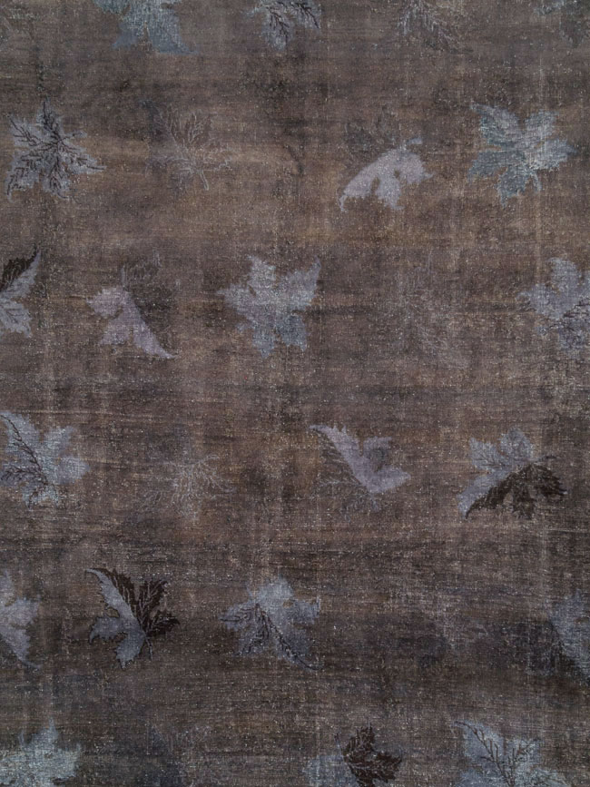 Vintage Persian Mashad Carpet, No.27821 - Galerie Shabab