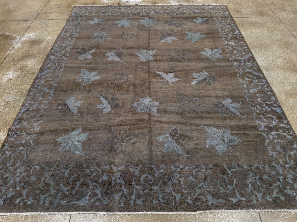 Vintage Persian Room Size Carpet, No.27821 - Galerie Shabab