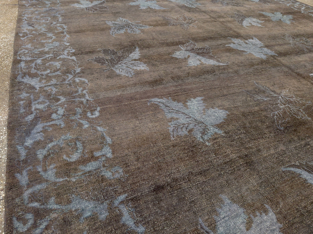 Vintage Persian Room Size Carpet, No.27821 - Galerie Shabab