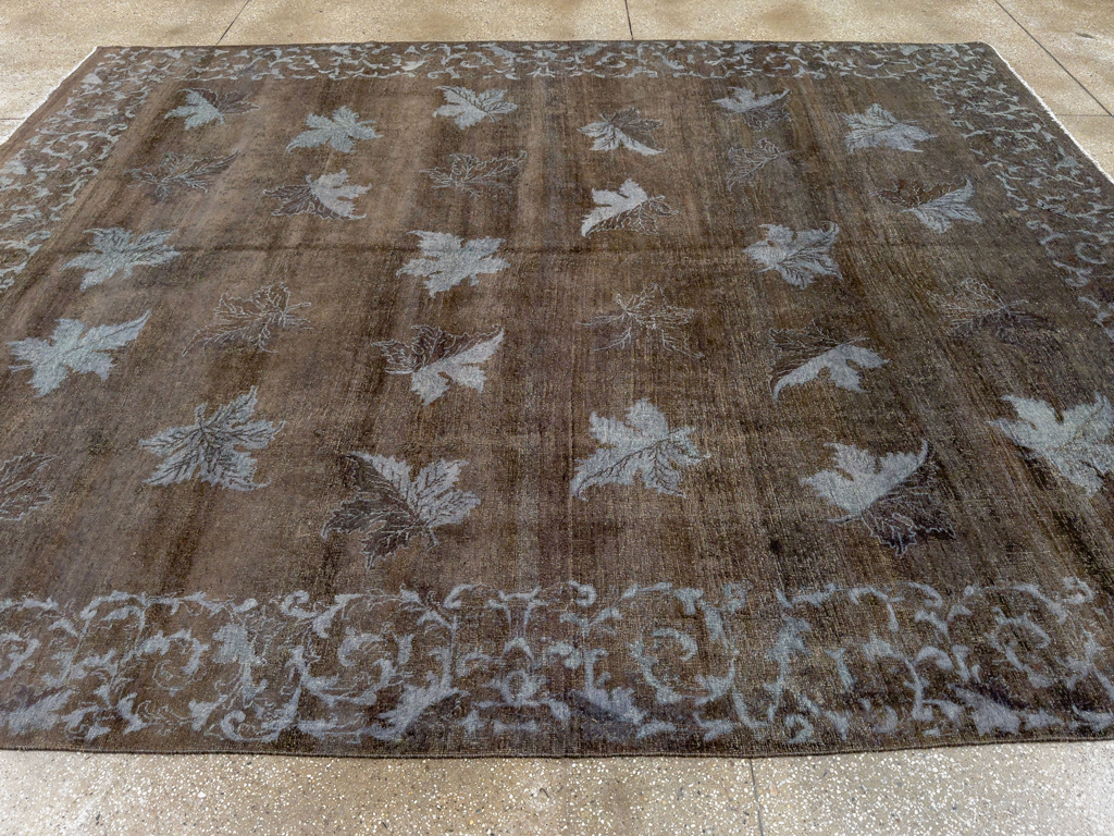 Vintage Persian Room Size Carpet, No.27821 - Galerie Shabab