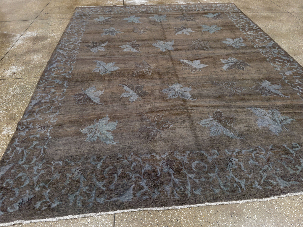 Vintage Persian Room Size Carpet, No.27821 - Galerie Shabab