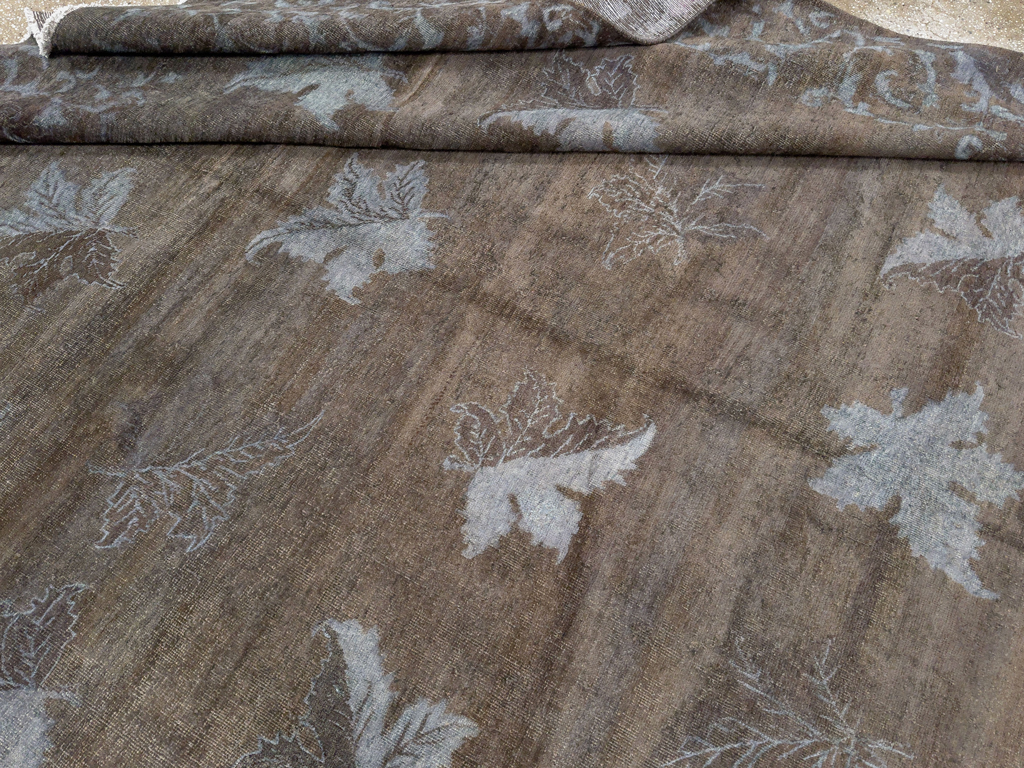 Vintage Persian Room Size Carpet, No.27821 - Galerie Shabab