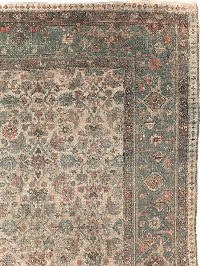 Antique Persian Bidjar Small Room Size Carpet, No.27827 - Galerie Shabab