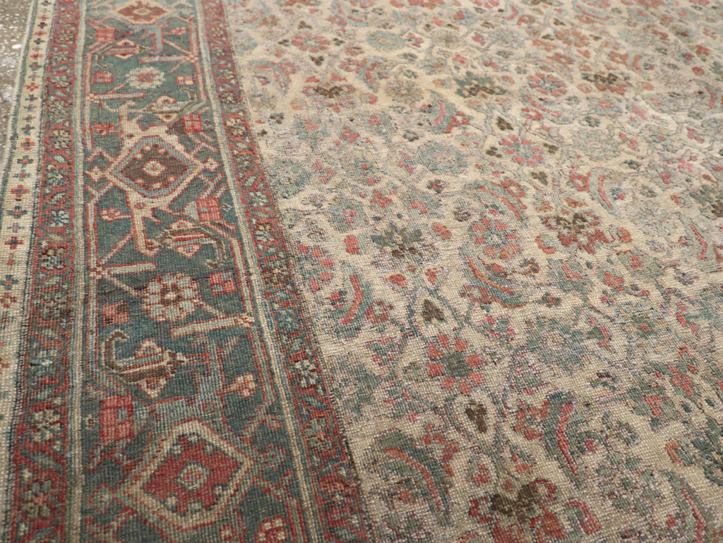 Antique Persian Bidjar Small Room Size Carpet, No.27827 - Galerie Shabab