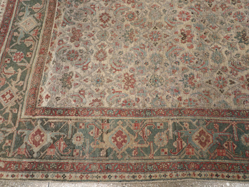 Antique Persian Bidjar Small Room Size Carpet, No.27827 - Galerie Shabab