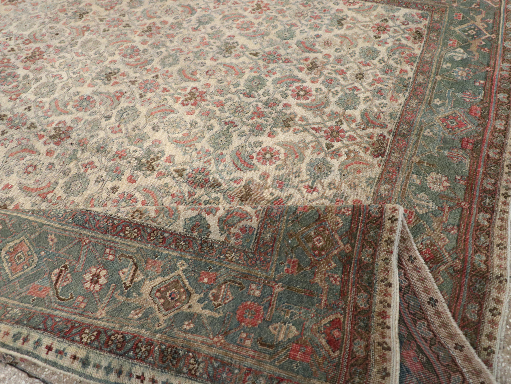 Antique Persian Bidjar Small Room Size Carpet, No.27827 - Galerie Shabab