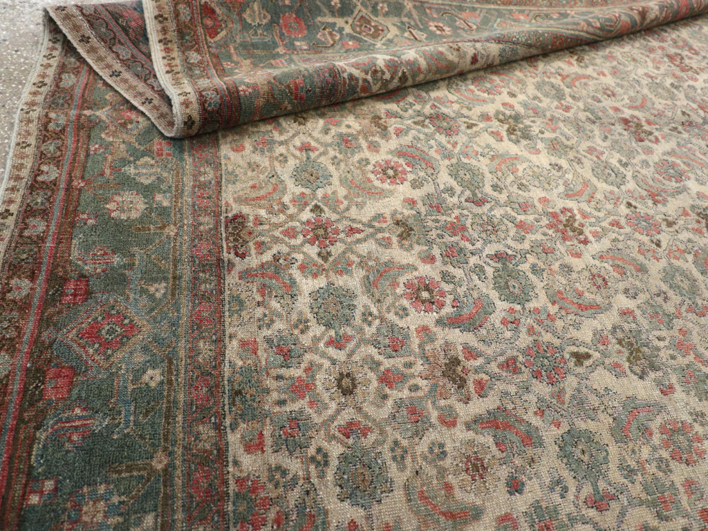 Antique Persian Bidjar Small Room Size Carpet, No.27827 - Galerie Shabab