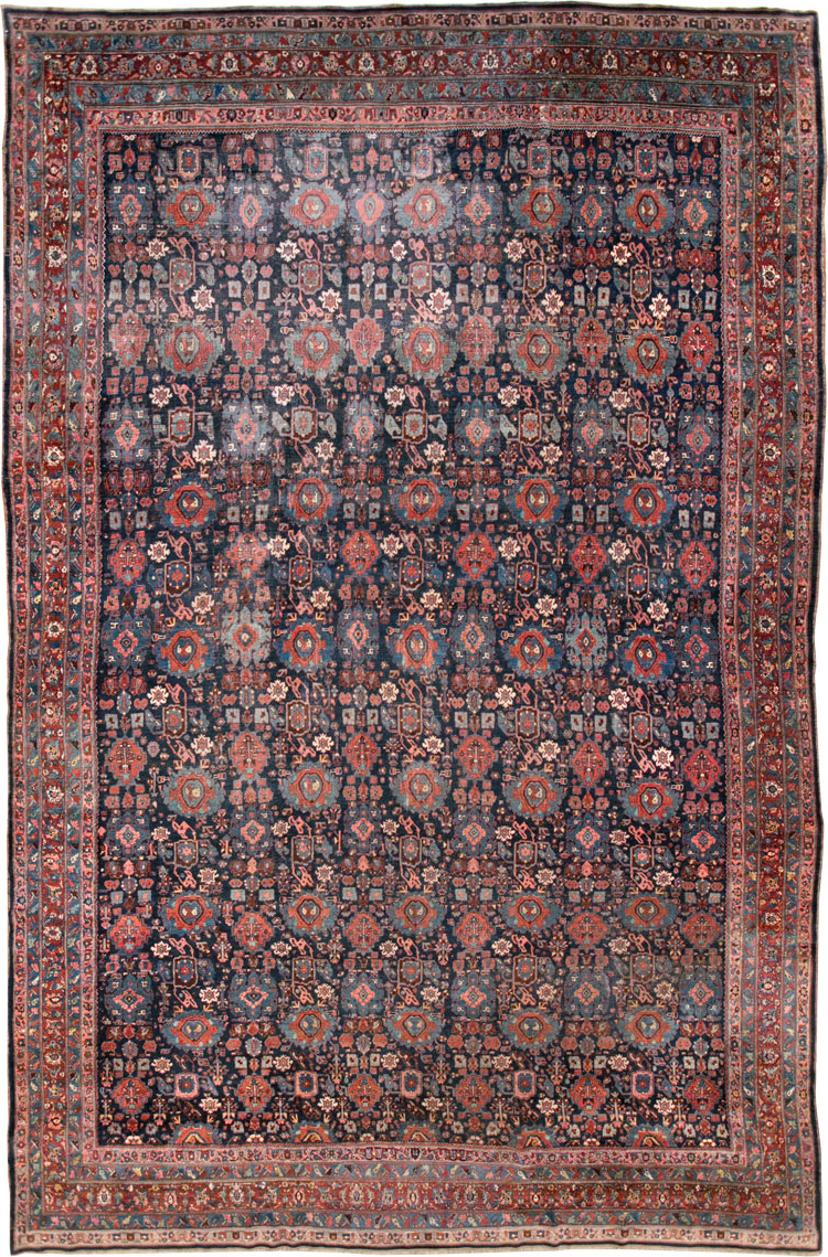 Antique Persian Bidjar Carpet, No.27828 - Galerie Shabab