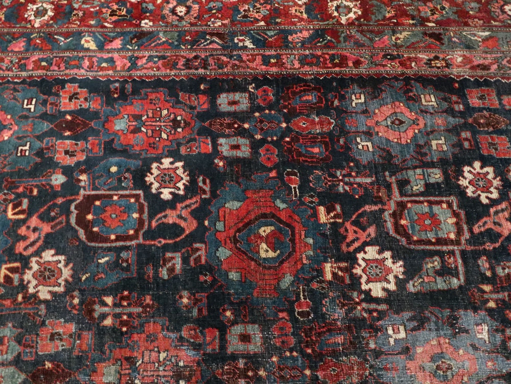 Antique Persian Bidjar Carpet, No.27828 - Galerie Shabab