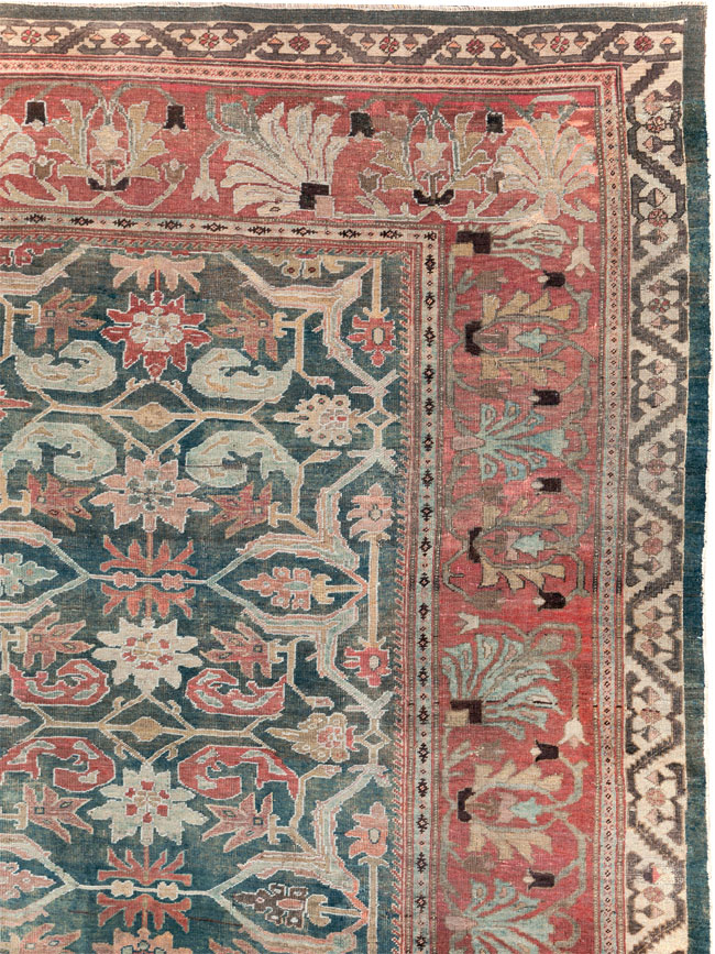 Antique Persian Bidjar Carpet, No.27829 - Galerie Shabab