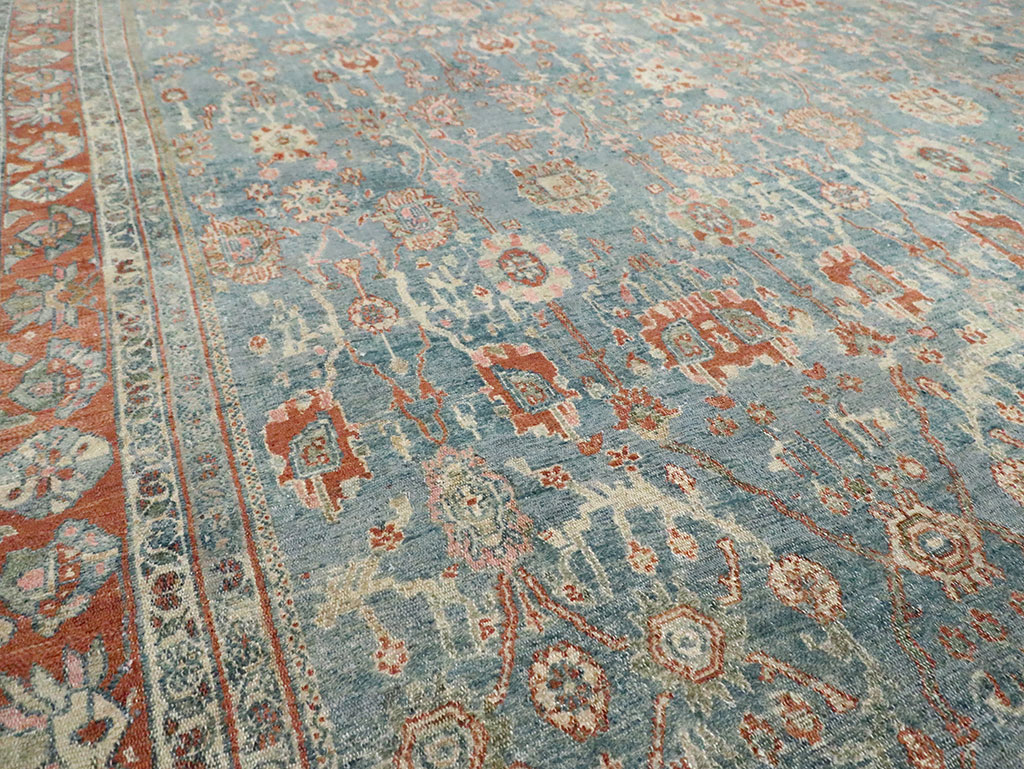 Antique Persian Bibikabad Carpet, No.27832 - Galerie Shabab