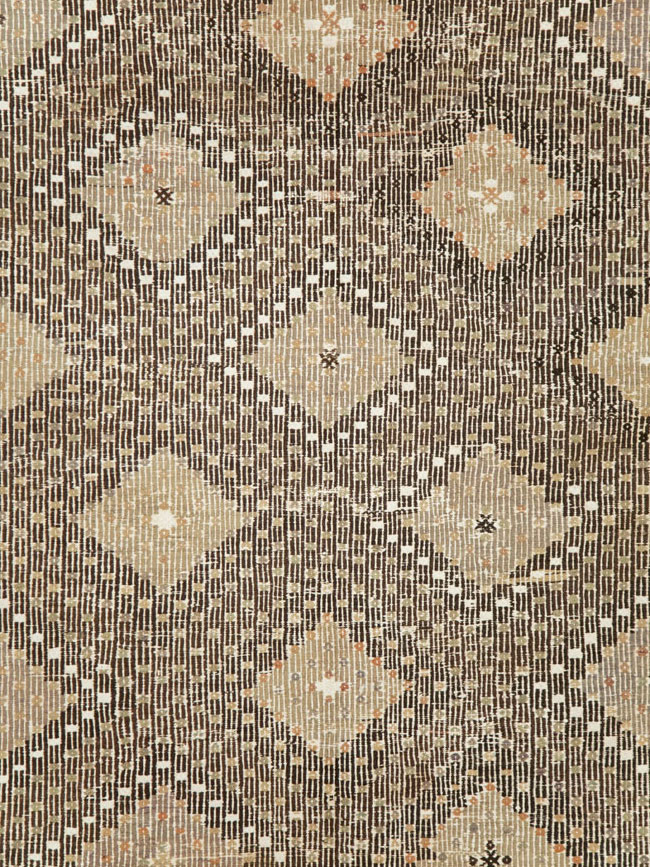 Vintage Turkish Flatweave Kilim Rug, No.27836 - Galerie Shabab