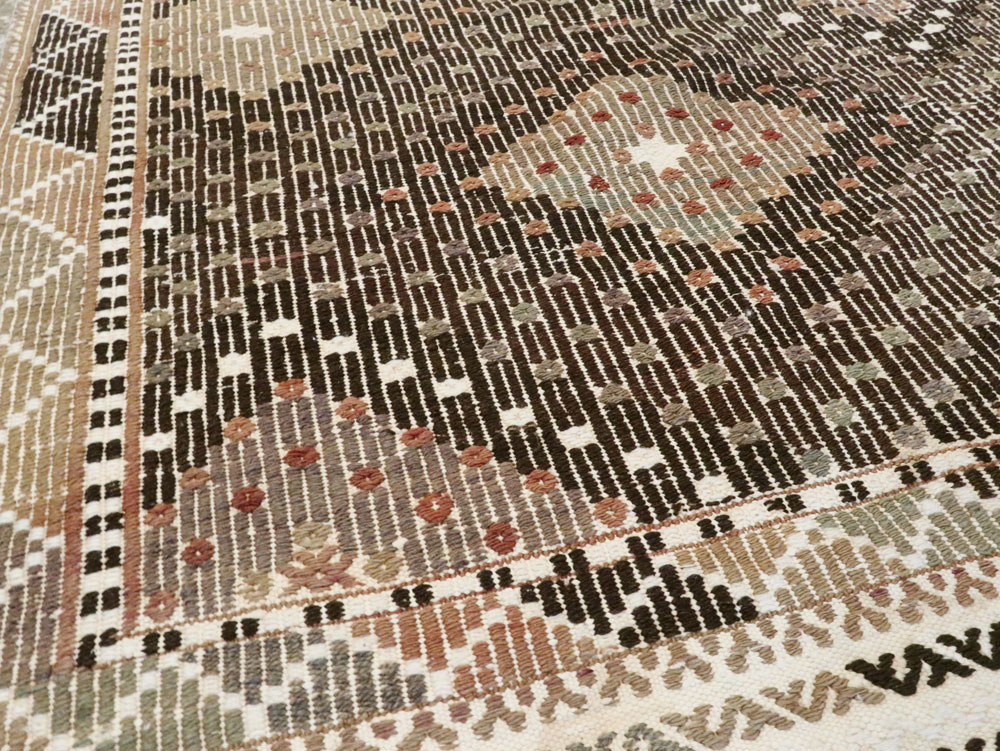 Vintage Turkish Flatweave Kilim Rug, No.27836 - Galerie Shabab