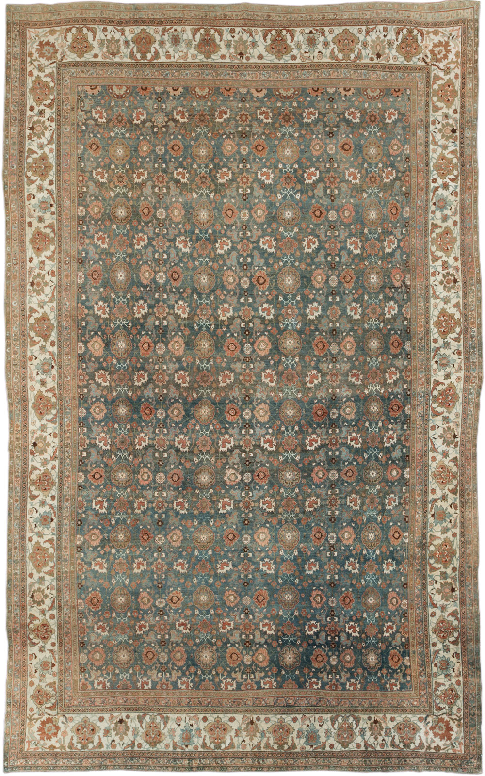 Antique Persian Bidjar Large Carpet, No.27839 - Galerie Shabab