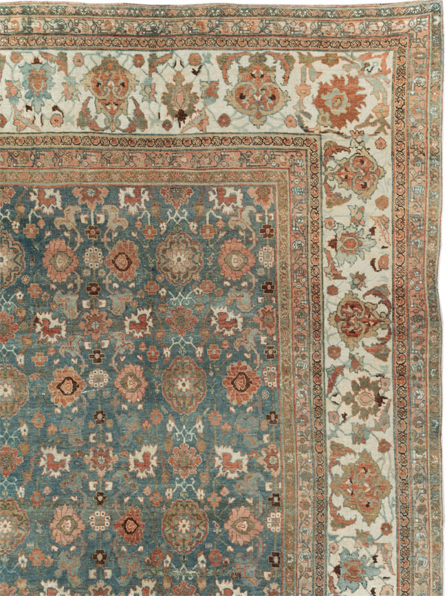 Antique Persian Bidjar Large Carpet, No.27839 - Galerie Shabab