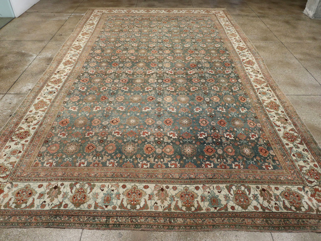 Antique Persian Bidjar Large Carpet, No.27839 - Galerie Shabab