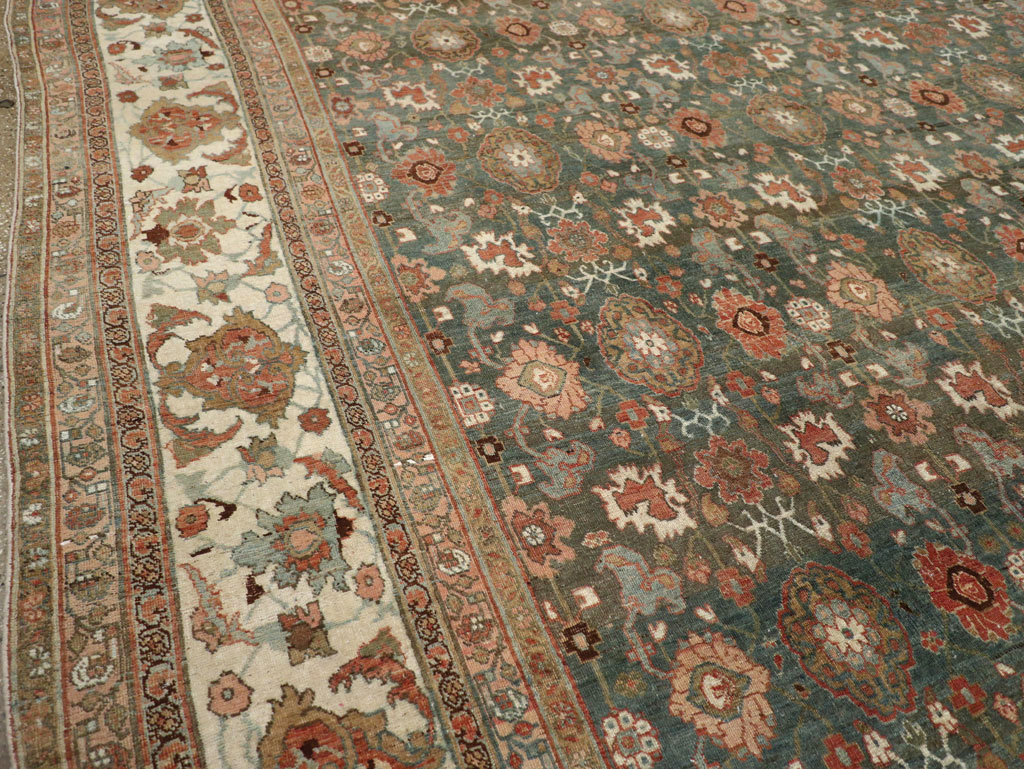 Antique Persian Bidjar Large Carpet, No.27839 - Galerie Shabab