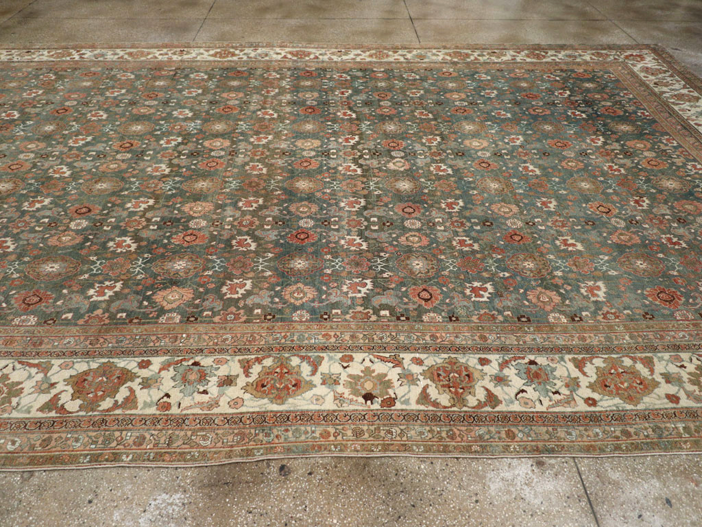 Antique Persian Bidjar Large Carpet, No.27839 - Galerie Shabab